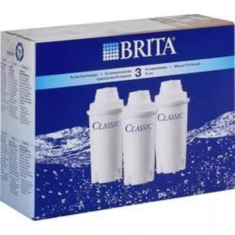 Brita 205386 Zestaw 3 wkładów filtrujących Classic, wkłady zamienne (205386)