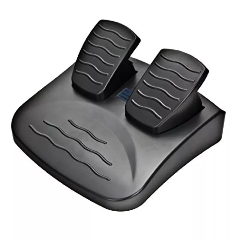 Kierownica do gier ESPERANZA EG103 — PC/PS2/PS3, 13 przycisków, wibracje, akcelerometr, czarno-czerwona