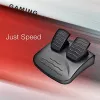 Kierownica do gier ESPERANZA EG103 — PC/PS2/PS3, 13 przycisków, wibracje, akcelerometr, czarno-czerwona