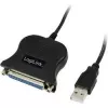 LogiLink UA0054A Kabel równoległy Czarny 1,8 M
