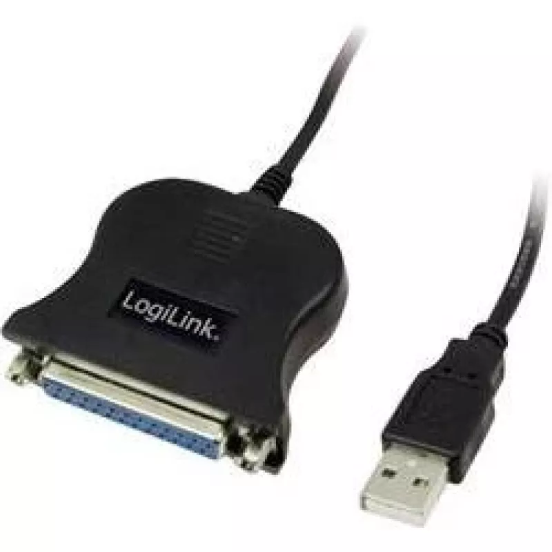 LogiLink UA0054A Kabel równoległy Czarny 1,8 M