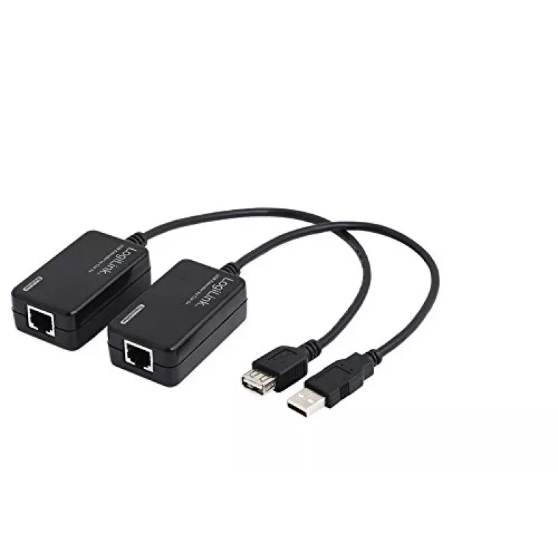 LogiLink® UA0021D Przedłużacz liniowy USB przez CAT5/6 do 60m