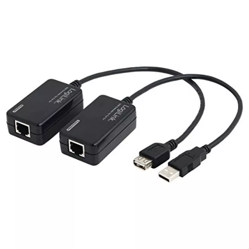 LogiLink® UA0021D Przedłużacz liniowy USB przez CAT5/6 do 60m