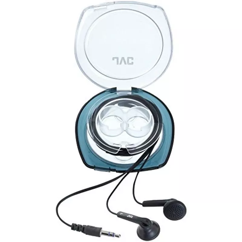 Słuchawki douszne JVC Ear Bud, przewodowe, do muzyki, czarne