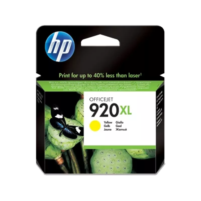HP 920XL High Yield Yellow Original Ink Cartridge, Yellow, 1 szt., 700 stron