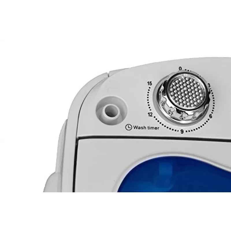 Adler | AD 8051 | Pralka | Klasa efektywności energetycznej | Ładowanie od góry | Pojemność prania 3 kg | Nieokreślona prędkość obrotowa | Głębokość 37 cm | Szerokość 38 cm | Biały/Niebieski