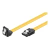 Wentronic Goobay Kabel S-ATA do dysku twardego, 0,5 m - S-ATA L-Type > L-Type 90° (95020)