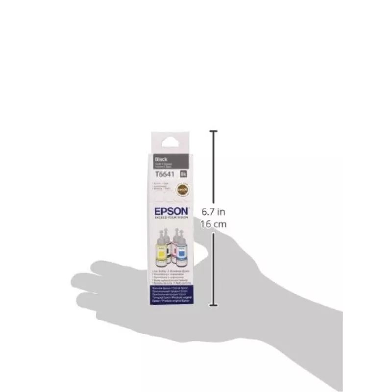 Ink Bottle Epson T6641 70ml Czarny