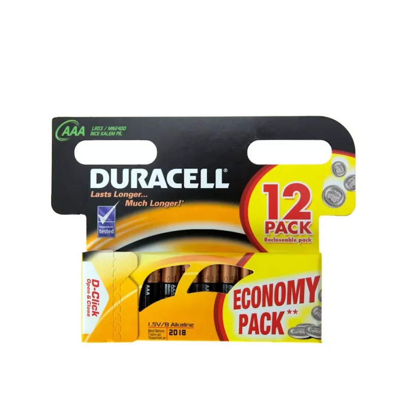 Duracell bateria domowa Bateria jednorazowa AAA Alkaliczna
