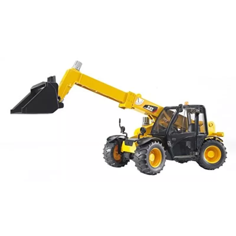 Bruder 02141 Caterpillar Ładowarka Teleskopowa Plastikowa Zabawka Rolnicza Budowlana