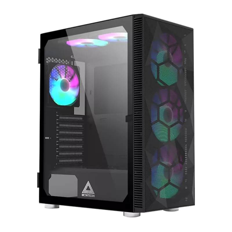 Obudowa MONTECH X3 X3MESH-BK MIDI Tower Mesh Czarna