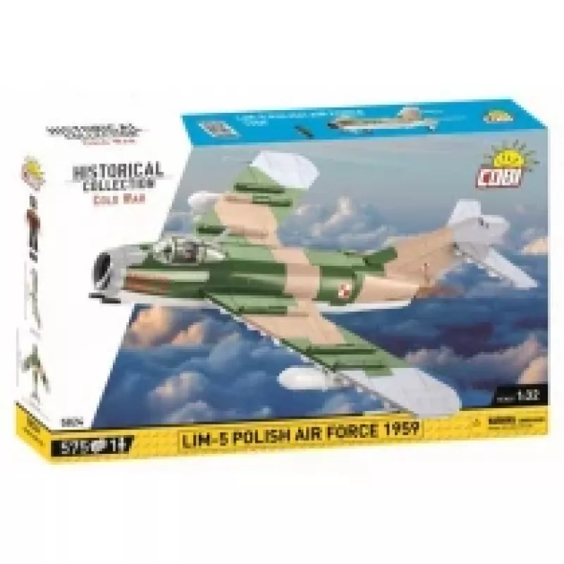 COBI Lim-5 Polskie Siły Powietrzne 1959 Zestaw 5824