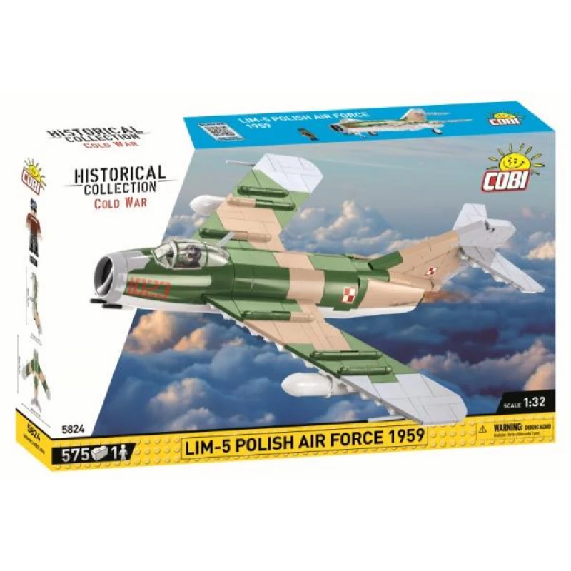 COBI Lim-5 Polskie Siły Powietrzne 1959 Zestaw 5824