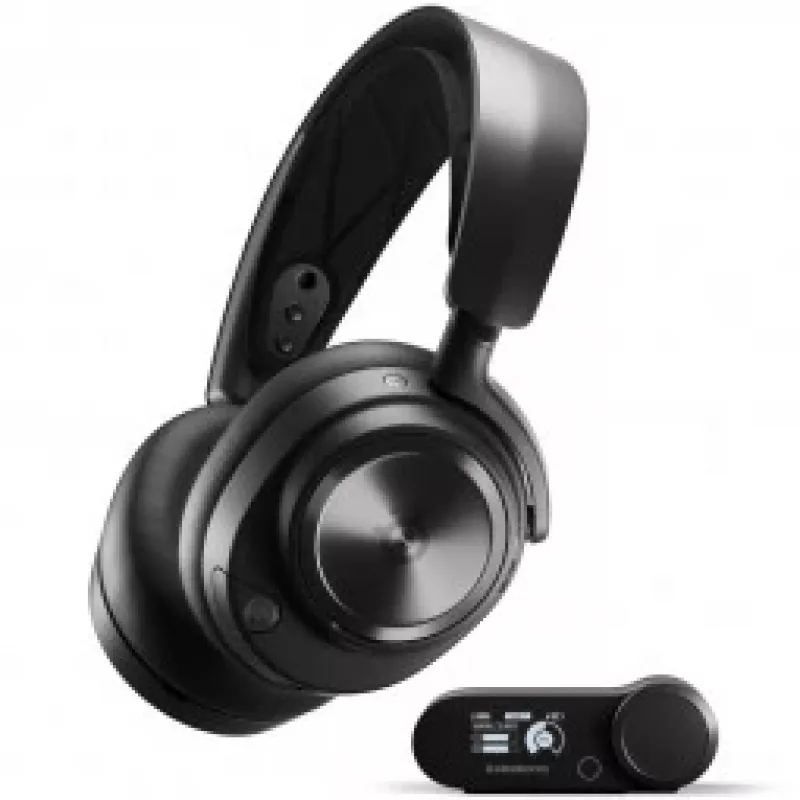 Steelseries Arctis Nova Pro Wireless Headset pałąk Gaming Bluetooth Czarny