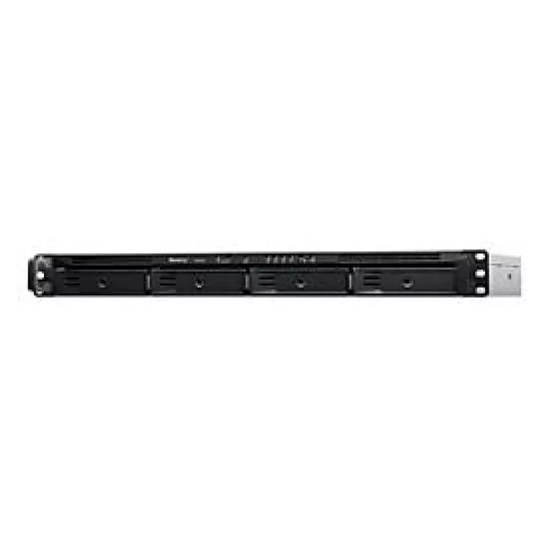 Synology RackStation RS422+ NAS/serwer pamięci masowej Rack (1U) Ryzen Embedded R1600 2 GB DDR4 DSM Czarny