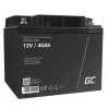 Bateria UPS zielony Cell AGM22 — kwasowo-ołowiowa 12V 40Ah (VRLA), 170×165×197 mm, 12,1 kg