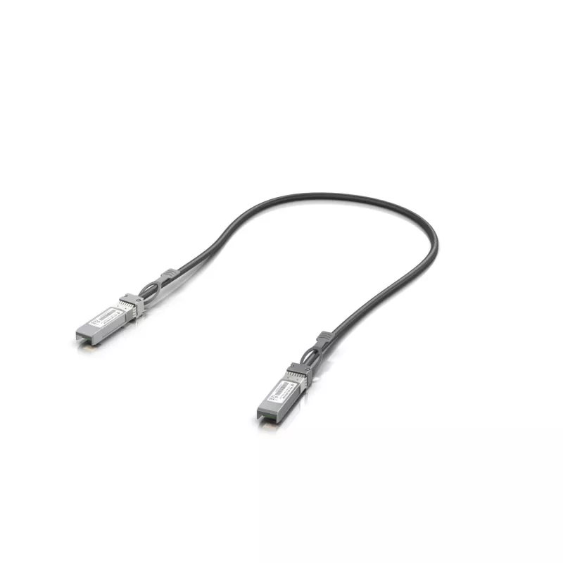 Ubiquiti UACC-DAC-SFP28-0.5M Czarny kabel InfiniBand/światłowodowy