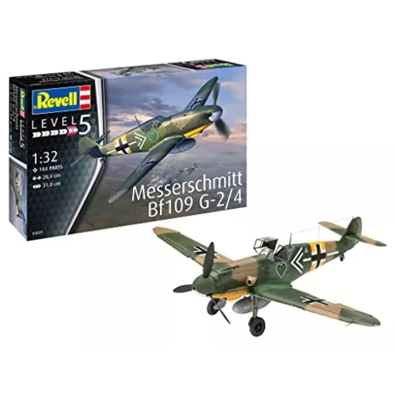 Model plastikowy Messerschmitt BF 109G-2/4 1/32