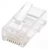 Intellinet 502375 złącze przewodu RJ-45 Przezroczysty