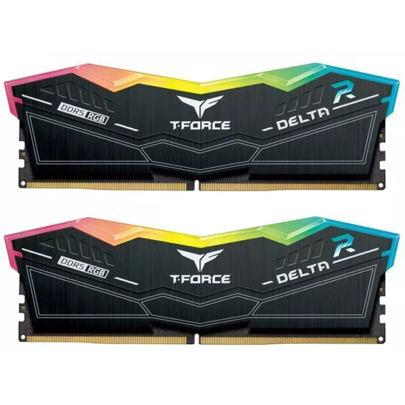 DIMM 32 GB DDR5-6000 (2x 16 GB) Dual-Kit, Memory Czarny, FF3D532G6000HC30DC01, Delta RGB, INTEL XMP