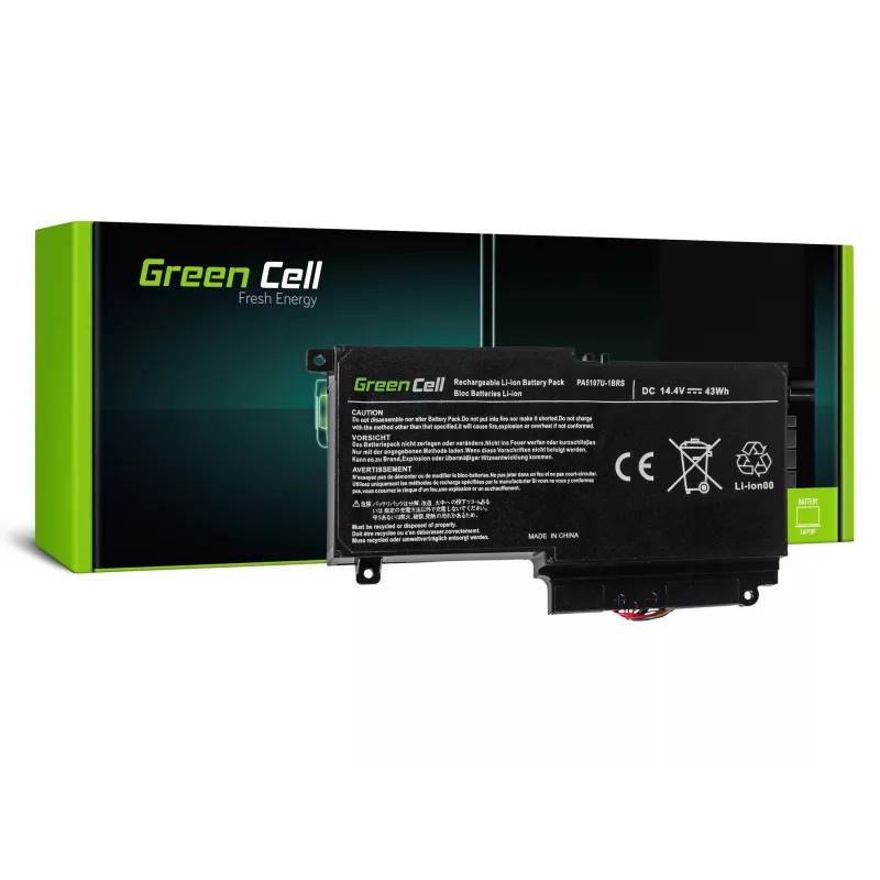 Bateria zielony Cell TS51 do Toshiba Satellite L50-A L50-A-1EK L50-A-19N P50-A S50-A