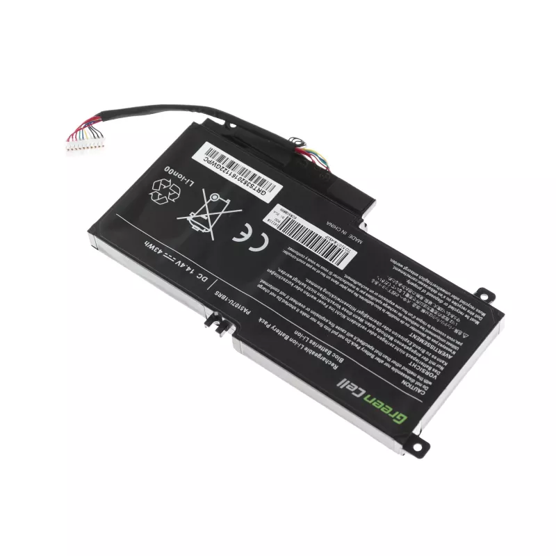 Bateria zielony Cell TS51 do Toshiba Satellite L50-A L50-A-1EK L50-A-19N P50-A S50-A