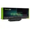Bateria zielony Cell FS31 do Fujitsu LifeBook — LiPo 4400 mAh, 11,1 V, czarna, 1 szt.