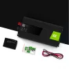 Przetwornica samochodowa zielony Cell INV21 6000 W, 24V DC-na-AC, wyjście 230V, 2x USB PD, aktywne chłodzenie, odłączane złącza DC, czarna