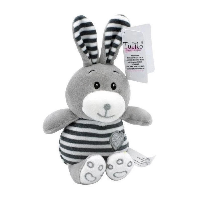 Maskotka TULILO Striped Cuddles Rabbit 26 cm pluszowy królik
