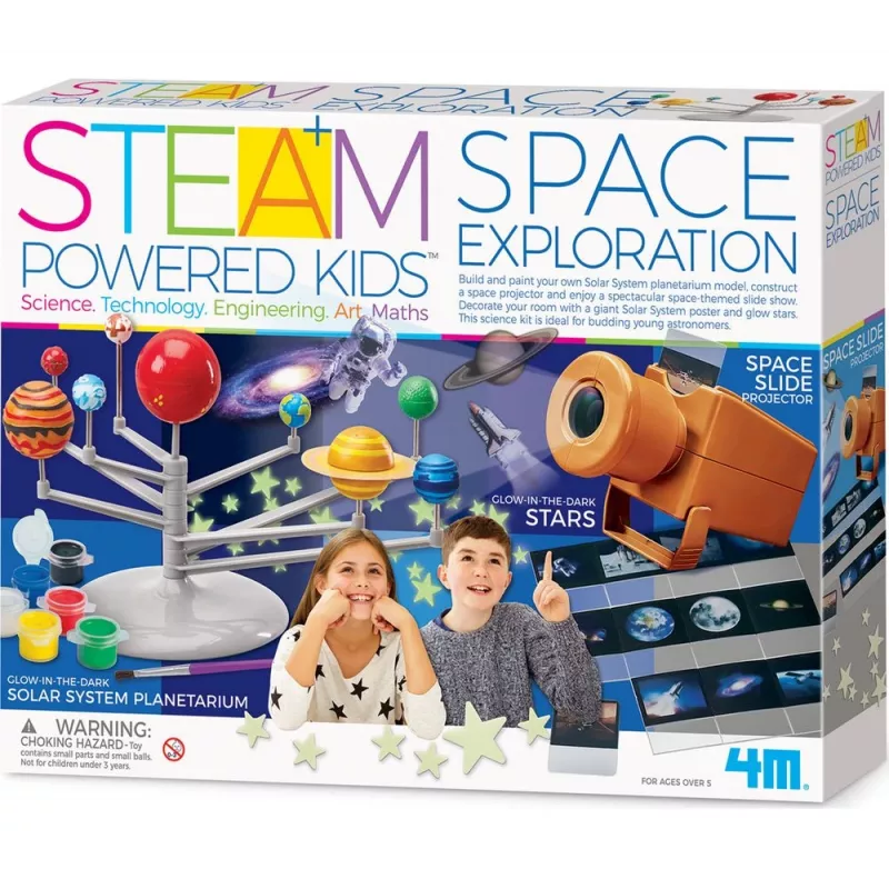 Zestaw edukacyjny 4m Space Exploration 5537 — praktyczny zestaw do nauki STEM służący do budowania projektów o tematyce kosmicznej