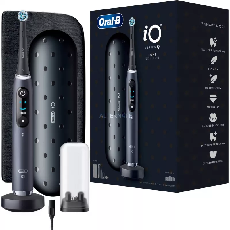 Szczoteczka do zębów Oral-B iO Series 9 Luxe Edition Czarny Onyx