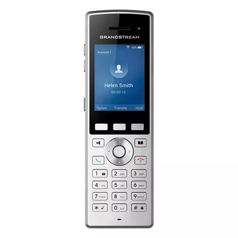 Telefon IP Grandstream Networks WP822 Czarny, Srebrny 2 linie LCD Wi-Fi