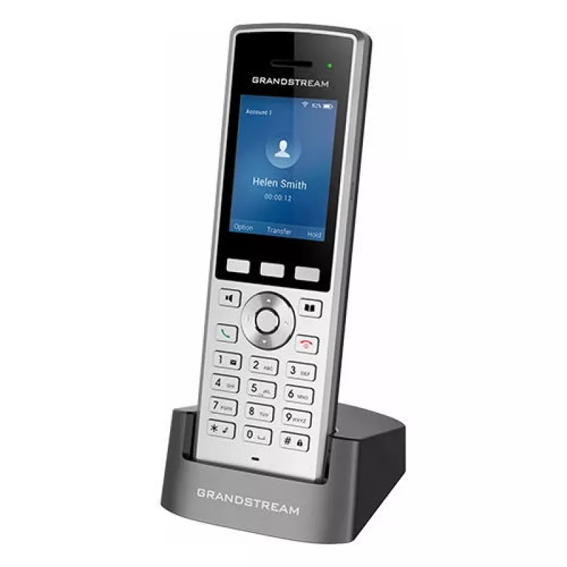 Telefon IP Grandstream Networks WP822 Czarny, Srebrny 2 linie LCD Wi-Fi