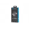 Koncentrator USB NATEC Cricket USB 3.2 Gen 1 Type-A z RJ-45 Ethernet 1000 Mbit/s, obudowa aluminiowa, czarny