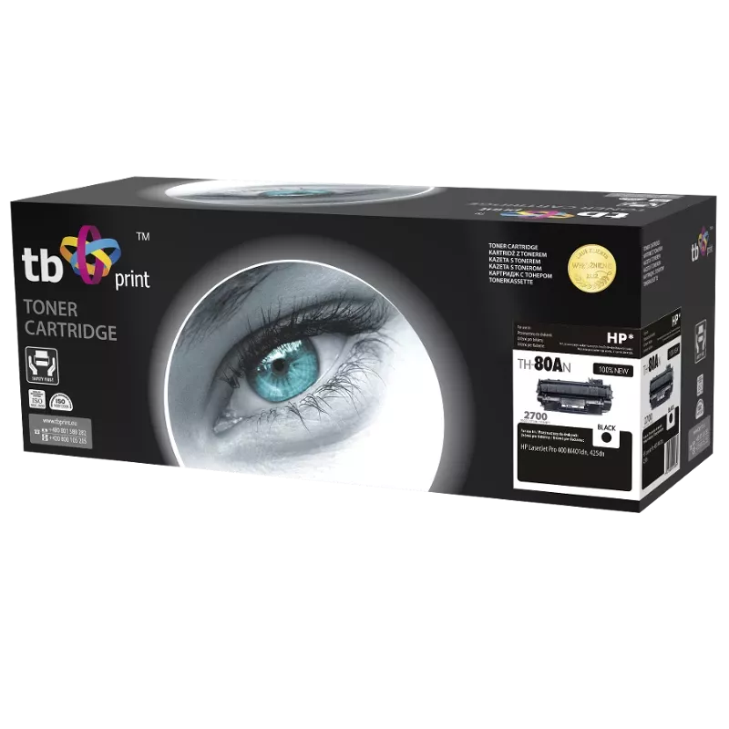 Toner TB kompatybilny z HP CF280A, Bk,2 700s,100% nowy