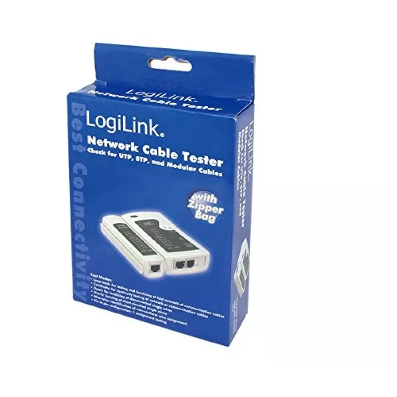 Tester kabli, LogiLink WZ0010, narzędzie do testowania kabli sieciowych