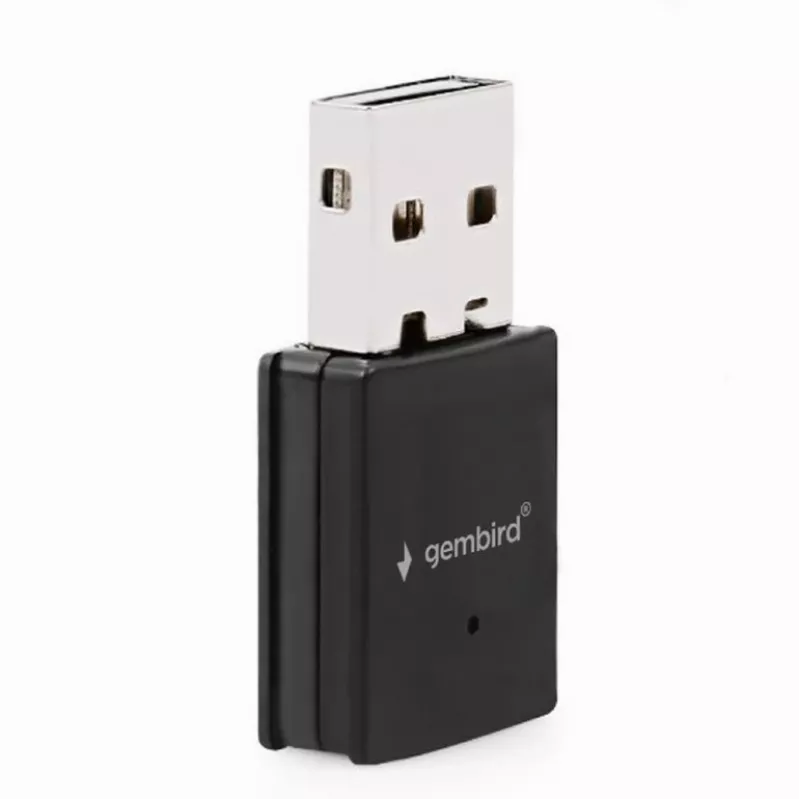 USB 2.0 Wi‑Fi Adapter Gembird WNP-UA300-01 — RTL8192EU, 2.4 GHz, 802.11b/g/n, 300 Mbps