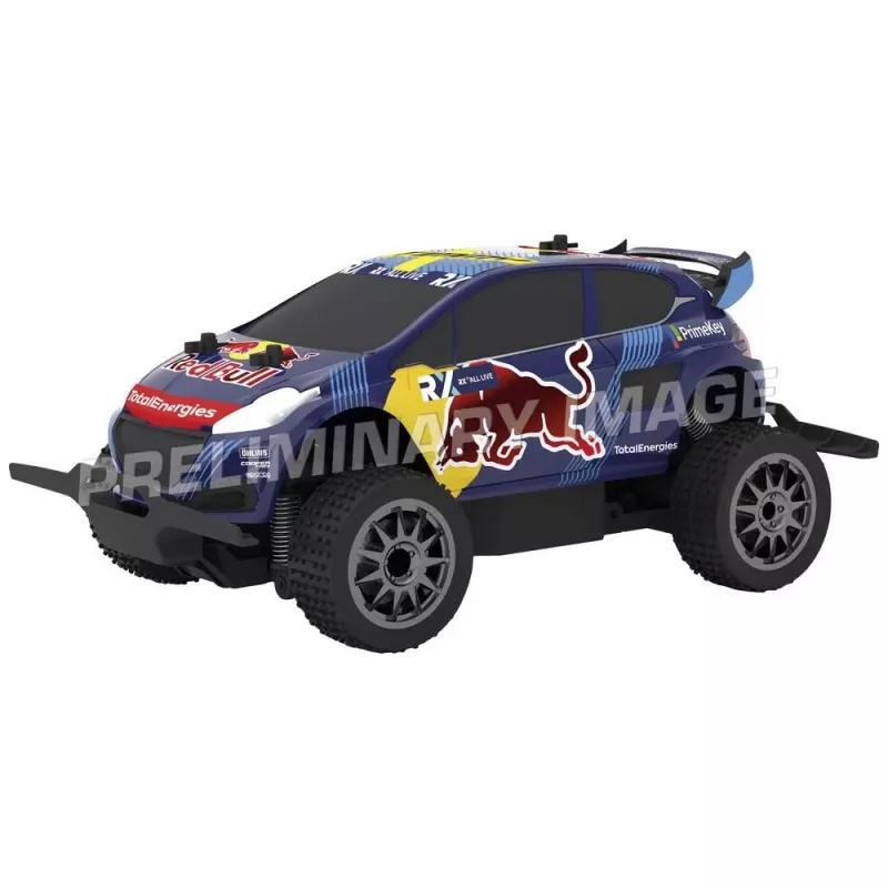 Carrera 370182021 RC czerwony Bull Ford D/P // Rally Cross skala 1:20