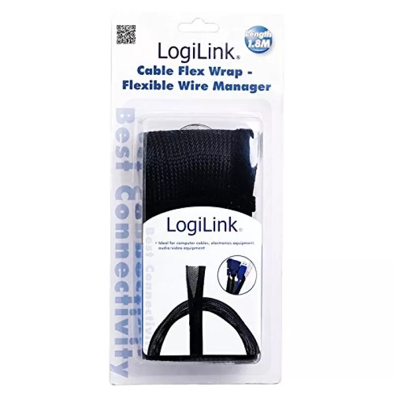 Osłona kabli LogiLink KAB0006 Czarna