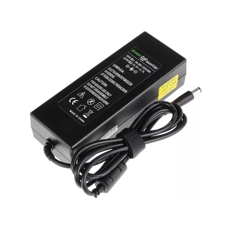 Zasilacz zielony Cell AD35P 130 W AC/DC 19,5 V 6,7 A do laptopów, do użytku wewnętrznego, czarny