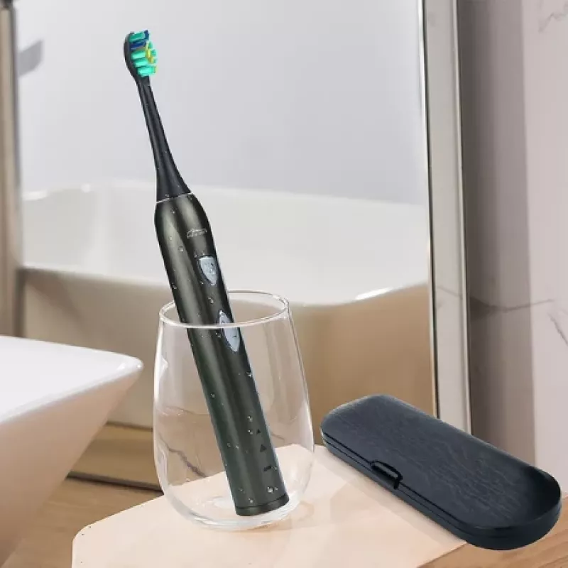 Szczoteczka do zębów Media-Tech SONIC WAVECLEAN Dla dorosłych Brązowa