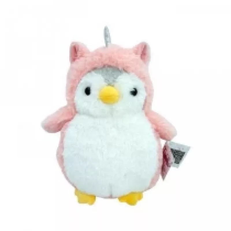 Pingwin Romek Różowy 20cm Tulilo