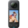 Kamera sportowa Insta360 X3 — 72 MP, 5K Ultra HD (5760×2880), 100 kl./s, CMOS, Wi‑Fi, wbudowany wyświetlacz, MicroSD, 0,508 kg, czarna