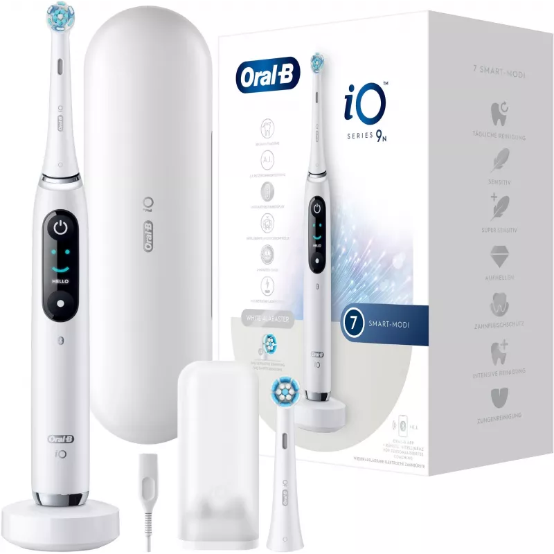 Oral-B iO 9N Szczoteczka wibracyjna dla dorosłych Biała