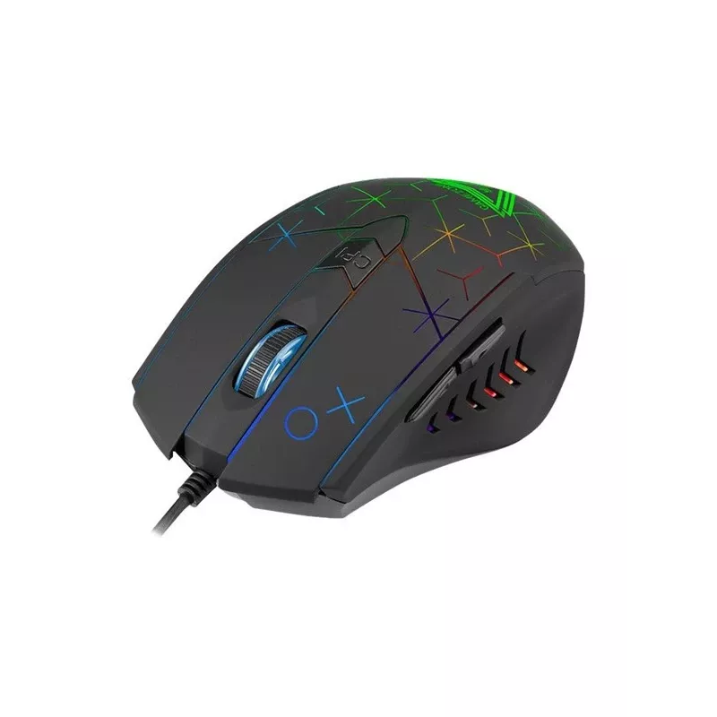 Mysz Tracer GAMEZONE XO - USB - Optyczna - 6 przycisków - Czarna
