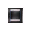 Szafa rack naścienna Extralink Rackmount cabinet 12U 600x600 Czarna