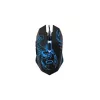 Esperanza MX203 SCORPIO - Mysz - USB - Niebieski - Hiiri - Optinen - 6 Przycisków - Czarny