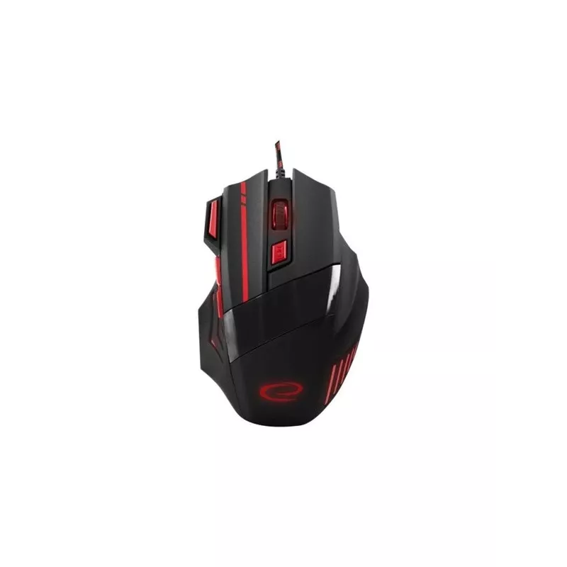 Esperanza EGM201R mysz USB Typu-A Optyczna 2400 DPI Praworęczna