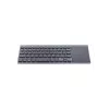 Bezprzewodowa klawiatura pełnowymiarowa TRACER TRAKLA46934, QWERTY angielska, nano odbiornik 2,4 GHz, membranowa, czarno-szara