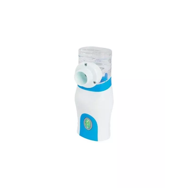 Inhalator przenośny ESPERANZA ECN005 — kompaktowy nebulizator kieszonkowy, 0,2 ml/min, 21 dB, USB, 2×AA